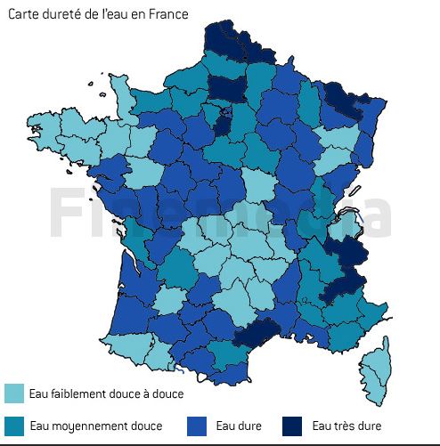 Carte De Duret De L eau En France Arclim